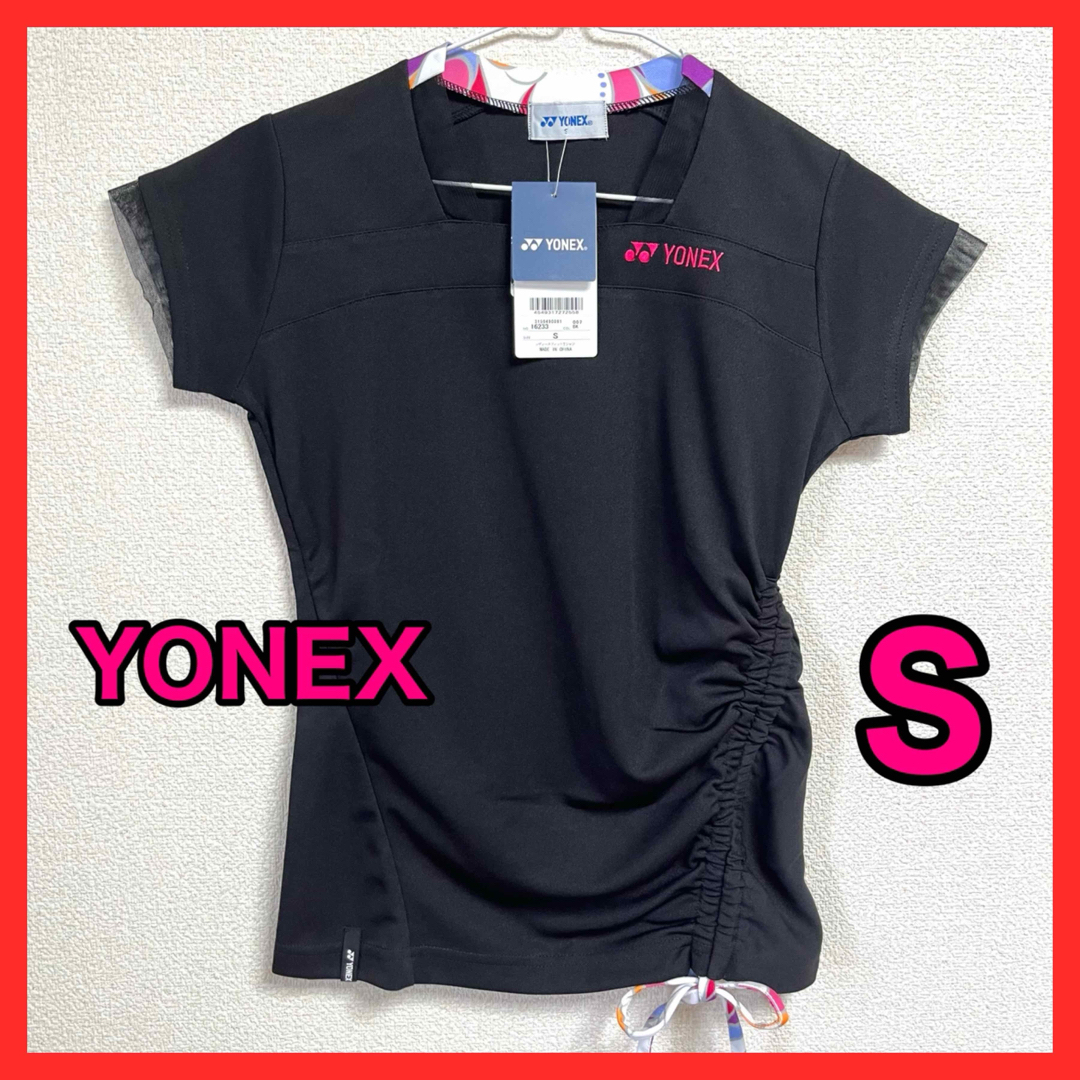 YONEX(ヨネックス)の新品 ヨネックス S レディース ゲームシャツ シャツ ウェア 半袖 YONEX スポーツ/アウトドアのテニス(ウェア)の商品写真