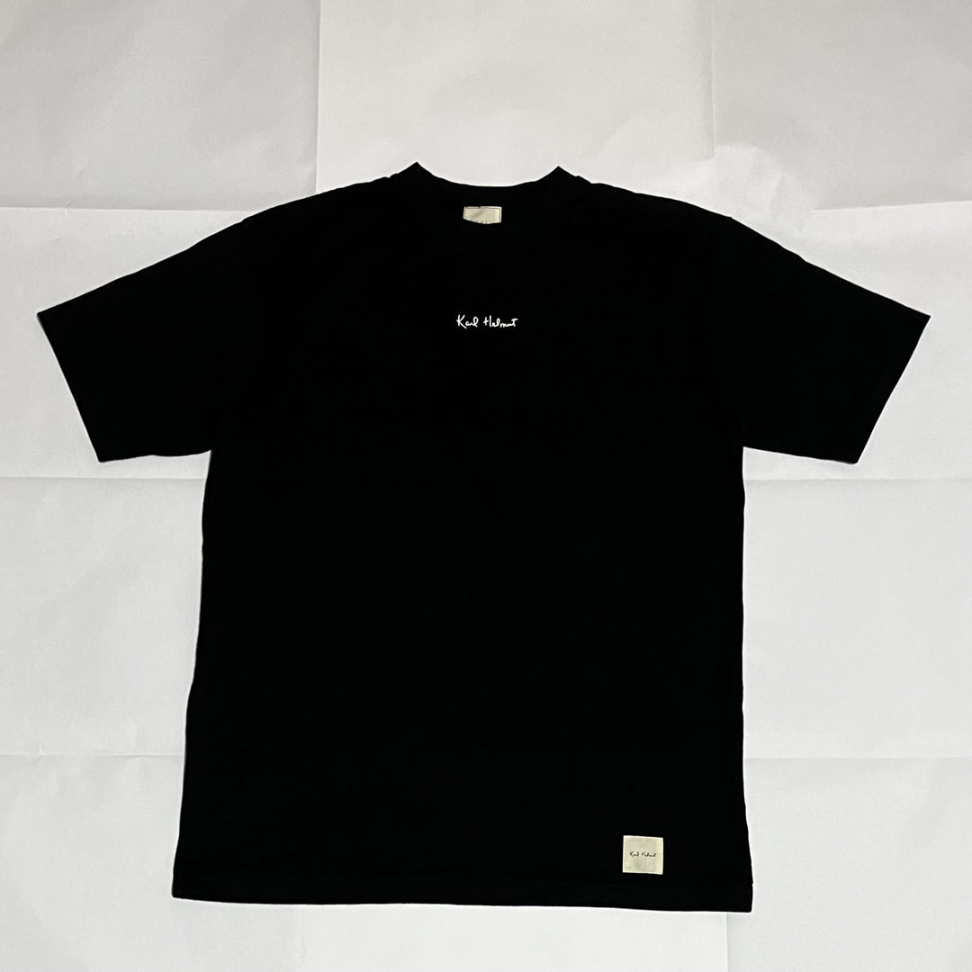 Karl Helmut(カールヘルム)の【人気】Karl Helmut　カールヘルム　ロゴTシャツ　両面プリント メンズのトップス(Tシャツ/カットソー(半袖/袖なし))の商品写真