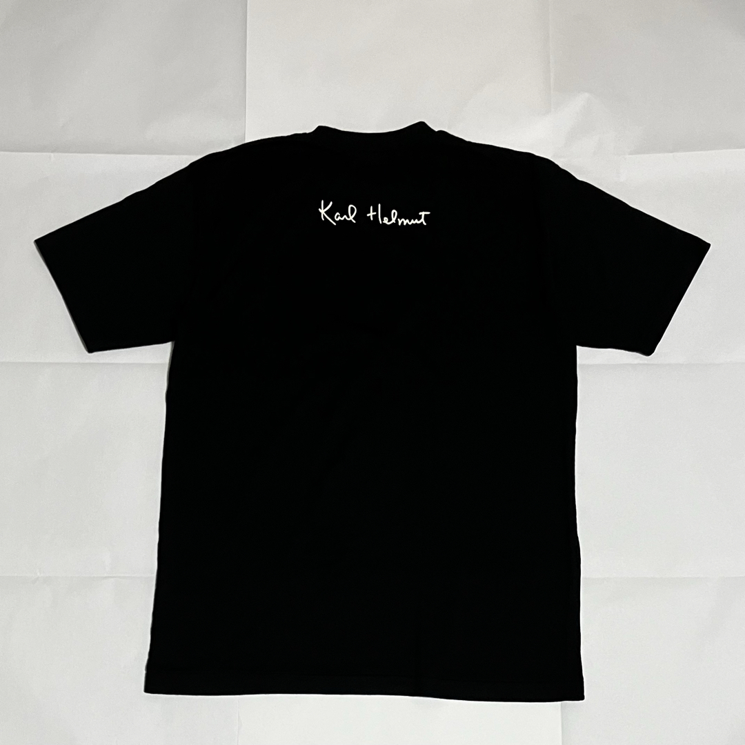 Karl Helmut(カールヘルム)の【人気】Karl Helmut　カールヘルム　ロゴTシャツ　両面プリント メンズのトップス(Tシャツ/カットソー(半袖/袖なし))の商品写真