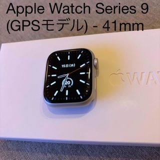 アップル(Apple)のApple Watch Series 9 (GPSモデル) - 41mm(腕時計(デジタル))