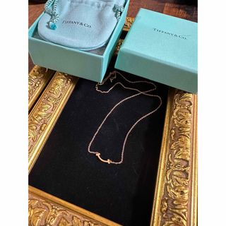 ティファニー(Tiffany & Co.)の【美品】 TIFFANY ティファニー Tスマイルネックレス  K18(ネックレス)