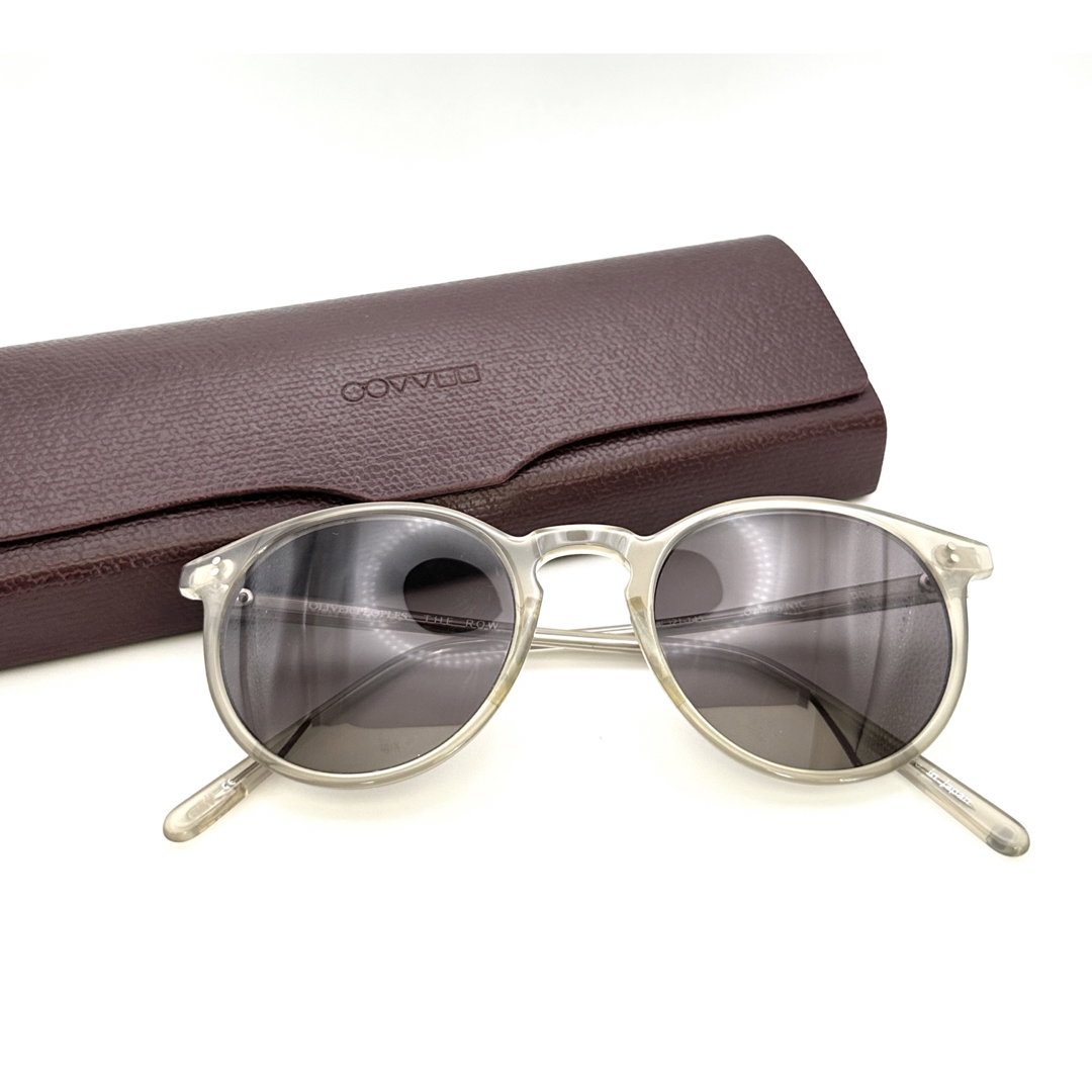 Oliver Peoples(オリバーピープルズ)の【新品】Oliver Peoples × THE ROW サングラス　クリア メンズのファッション小物(サングラス/メガネ)の商品写真