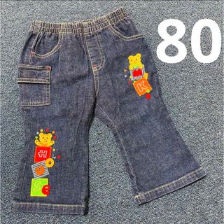 ミキハウス(mikihouse)のミキハウス デニムパンツ 80(パンツ)