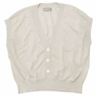 マーガレットハウエル(MARGARET HOWELL)のマーガレットハウエル 23SS COTTON SILK MHL ニット ベスト(ベスト/ジレ)