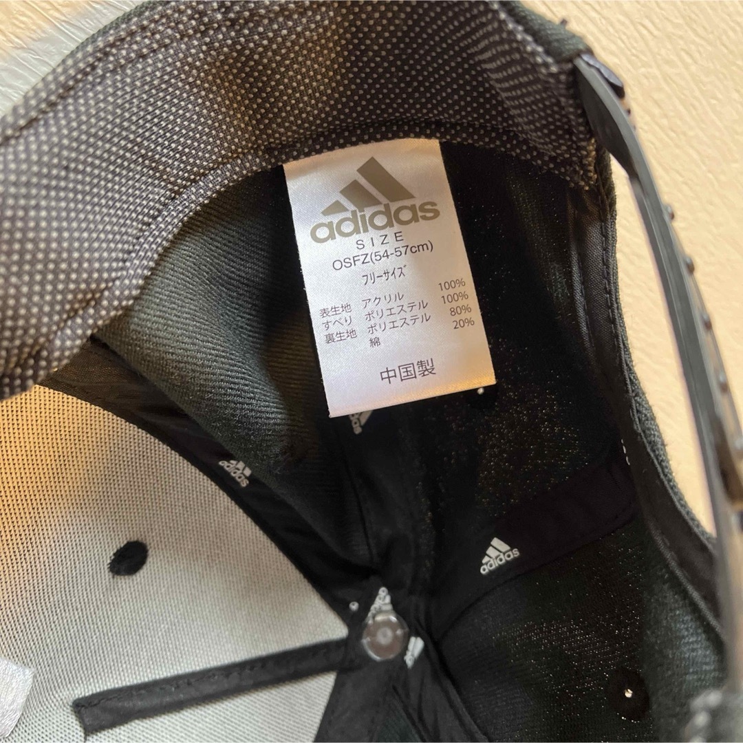 adidas(アディダス)のアディダス キャップ ブラック メンズの帽子(キャップ)の商品写真