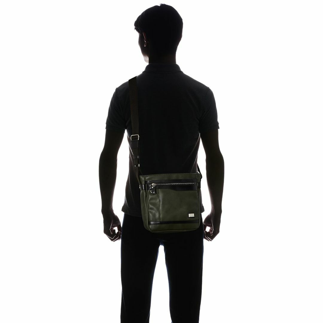 【色: グリーン】[ケンショウ アベ] リゾルトシリーズ ショルダーバッグ メン メンズのバッグ(その他)の商品写真