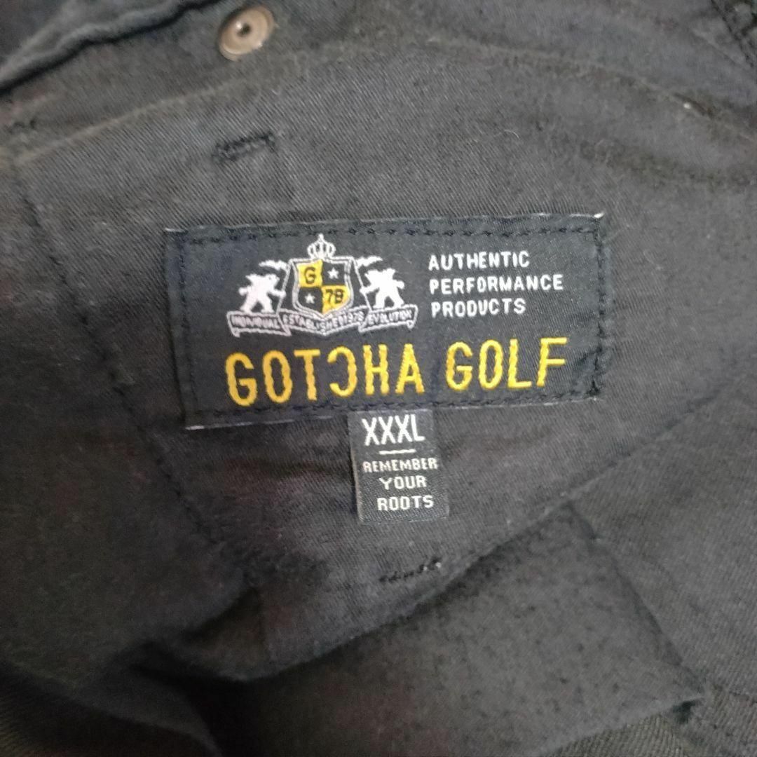 GOTCHA(ガッチャ)のGOTCHA GOLF パンツ ペイズリー柄 3XL ブラック スポーツ/アウトドアのゴルフ(ウエア)の商品写真