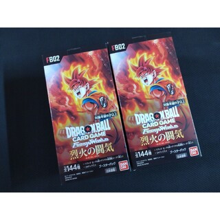 ドラゴンボール スーパーカードゲーム  烈火の闘気　テープカット　2BOX(Box/デッキ/パック)