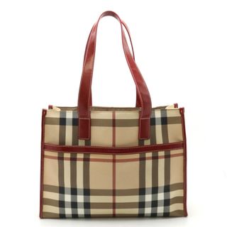 BURBERRY - バーバリー チェック柄 トートバッグ ショルダーバッグ （12420876）