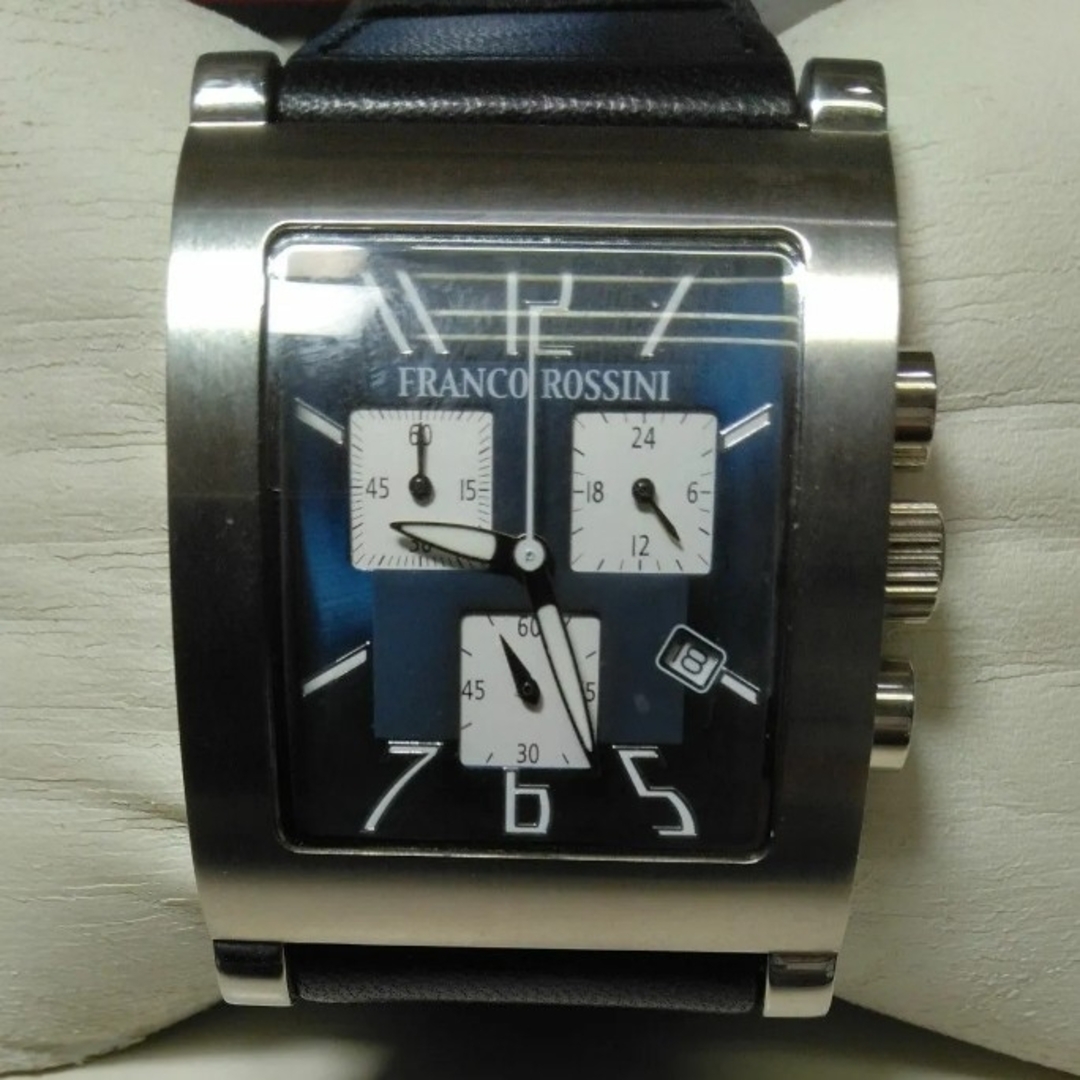 FRANCO ROSSINI フランコ・ロッシーニ クロノグラフ FR009HW メンズの時計(腕時計(アナログ))の商品写真