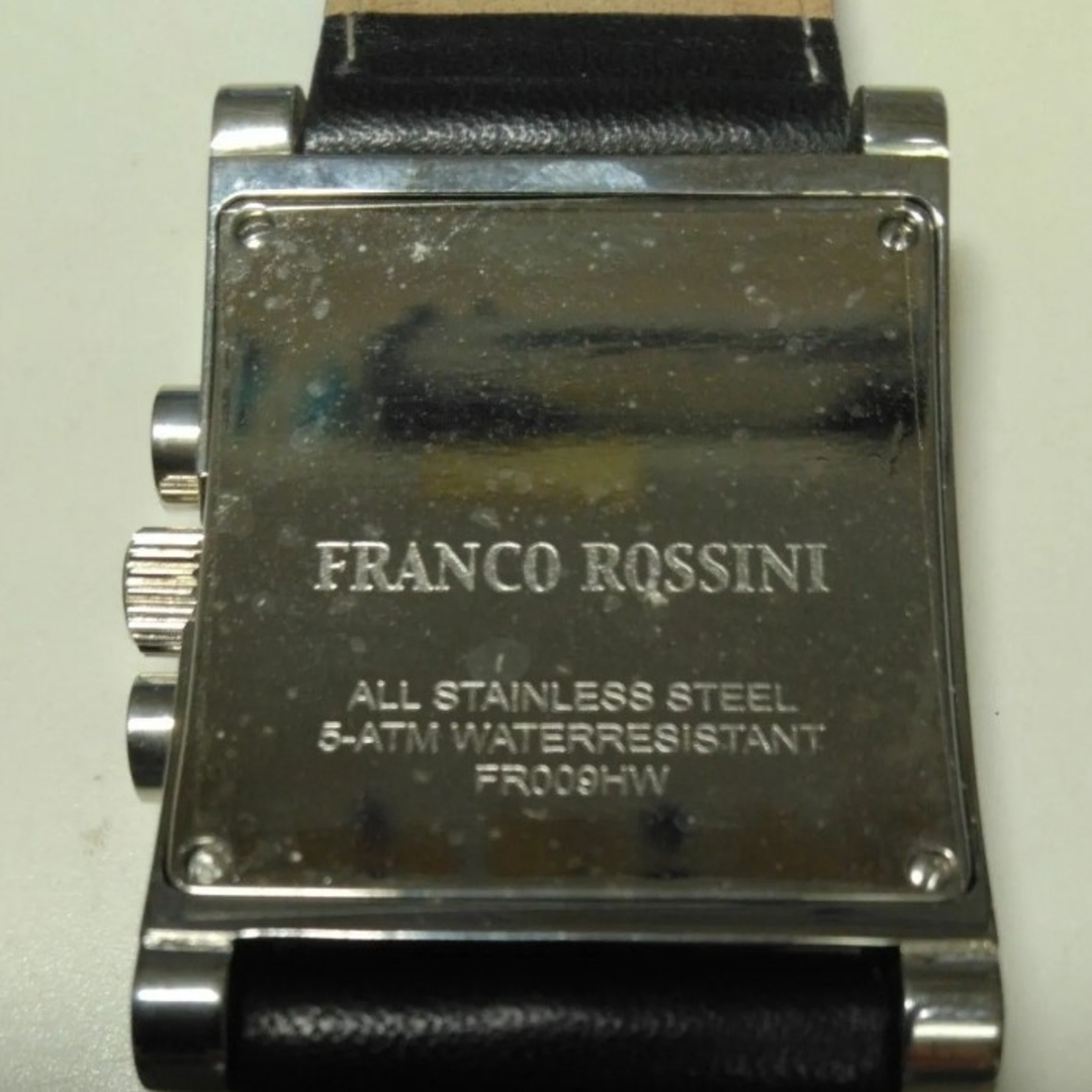 FRANCO ROSSINI フランコ・ロッシーニ クロノグラフ FR009HW メンズの時計(腕時計(アナログ))の商品写真