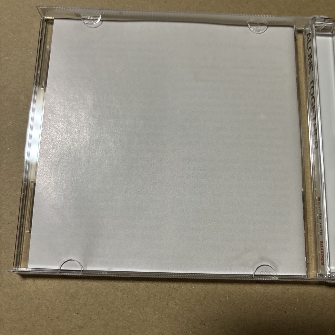 日野皓正 /アローン・トゥゲザー エンタメ/ホビーのCD(ジャズ)の商品写真