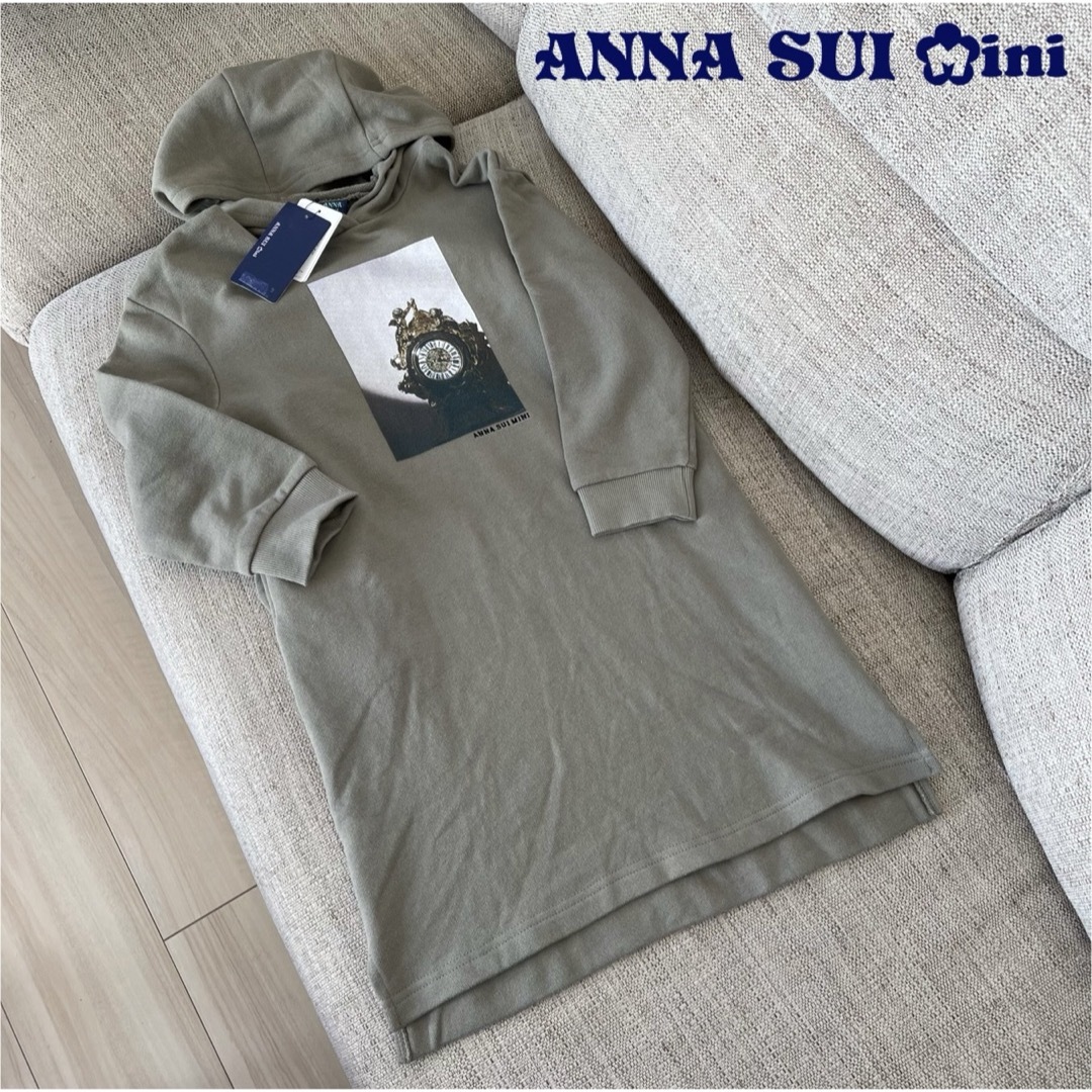 ANNA SUI mini(アナスイミニ)の新品 ANNA SUI mini アナスイミニ ワンピース 120cm キッズ/ベビー/マタニティのキッズ服女の子用(90cm~)(ワンピース)の商品写真