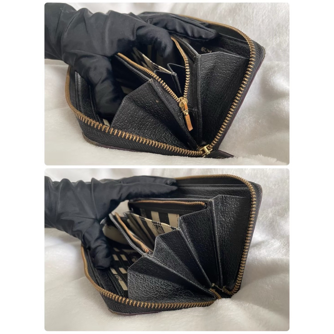 Vivienne Westwood(ヴィヴィアンウエストウッド)のVIVIENNE WESTWOOD ヴィヴィアン 長財布 オーブ 黒 レディースのファッション小物(財布)の商品写真