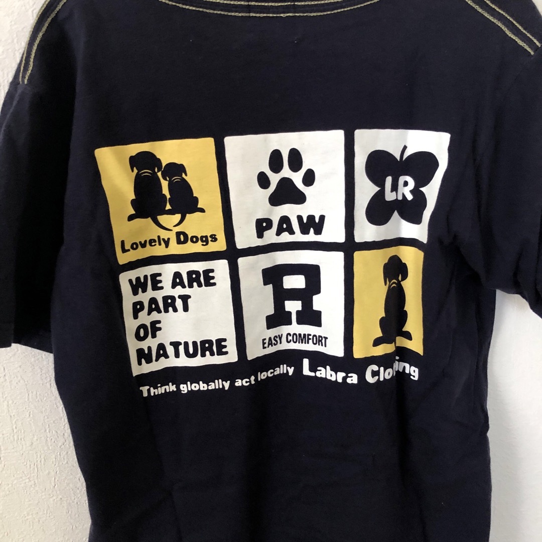 Labrador Retriever(ラブラドールリトリーバー)のLabra⭐︎ラブラ⭐︎Tシャツ カットソー 半袖 ラブラドールリトリーバー レディースのトップス(Tシャツ(半袖/袖なし))の商品写真