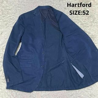 ハートフォード(HARTFORD)の大きいサイズ Hartford 春夏素材 リネン混 テーラードジャケット(テーラードジャケット)