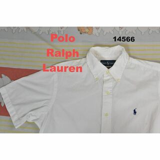 ポロラルフローレン(POLO RALPH LAUREN)のポロ ラルフローレン ボタンダウンシャツ t14466 綿100％ 80 90(シャツ)