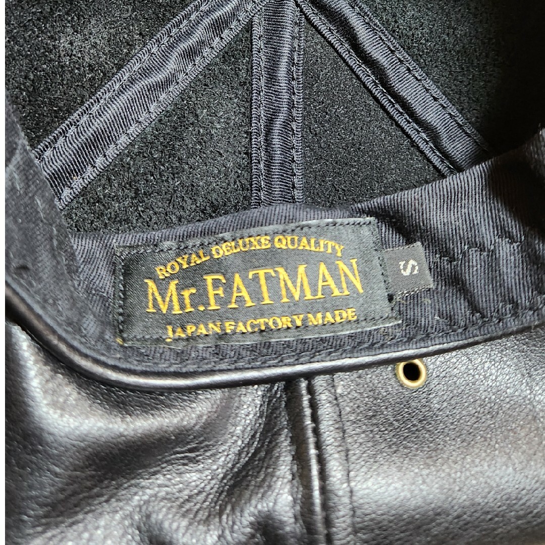 Mr.FATMAN レザーキャスケット　サイズS メンズの帽子(キャスケット)の商品写真