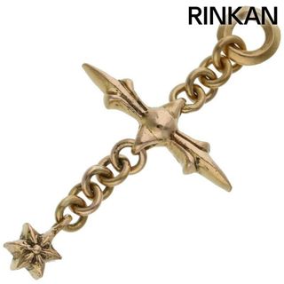 クロムハーツ(Chrome Hearts)のクロムハーツ  22K ROLY CROSS/22K ローリークロス チャーム/ゴールドネックレストップ メンズ(ネックレス)