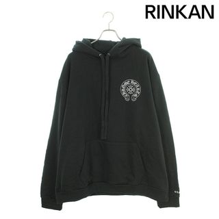 クロムハーツ(Chrome Hearts)のクロムハーツ  WWW.CHROMEHEARTS.COM SILVER GLITTER HOODIE オンライン限定グリッターバックプリントプルオーバーパーカー メンズ XXL(パーカー)