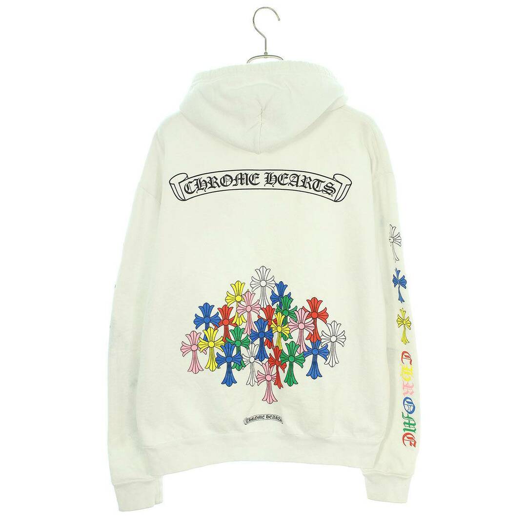 Chrome Hearts(クロムハーツ)のクロムハーツ  MLTCOL CEM CRS HD PLVR M マルチカラーセメタリープリントプルオーバーパーカー メンズ M メンズのトップス(パーカー)の商品写真