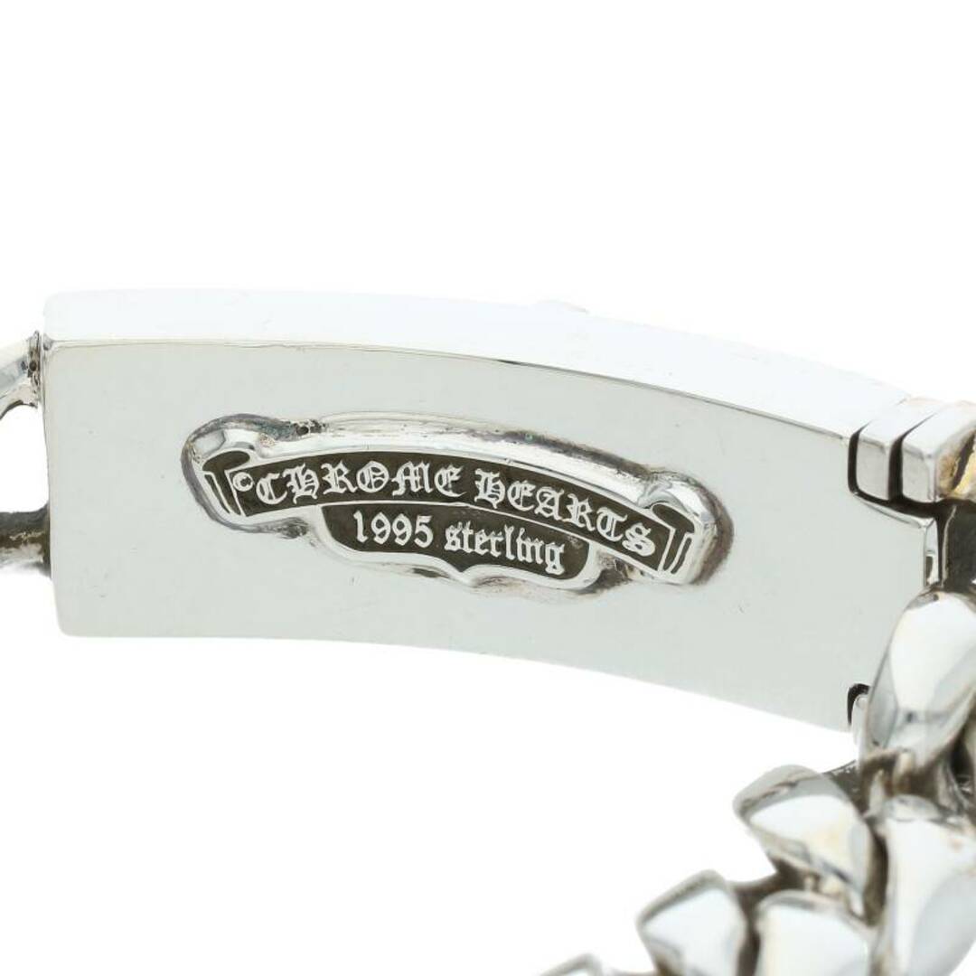 Chrome Hearts(クロムハーツ)のクロムハーツ  ID DAGGER/ダガーIDクラシックリンク シルバーブレスレット メンズ 13LINK メンズのアクセサリー(ブレスレット)の商品写真