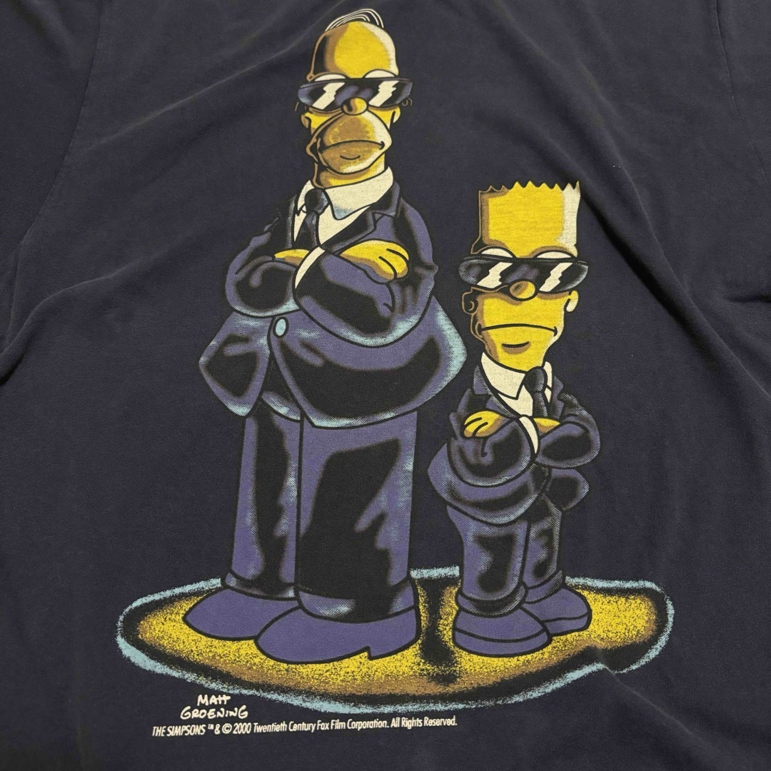 SIMPSON(シンプソン)のシンプソンズ　ヴィンテージ パロディ Tシャツ THE SIMPSONS 映画 メンズのトップス(Tシャツ/カットソー(半袖/袖なし))の商品写真