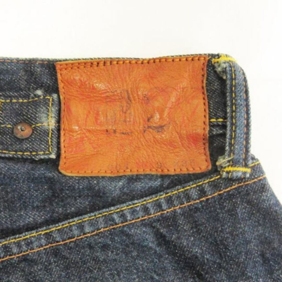 EVISU(エビス)のエヴィス デニム パンツ ジーンズ セルヴィッチ インディゴ 33×35 メンズのパンツ(デニム/ジーンズ)の商品写真