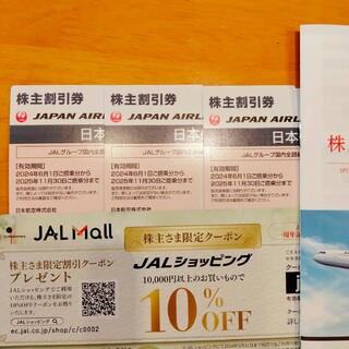 ジャル(ニホンコウクウ)(JAL(日本航空))のJAL 株主優待(航空券)