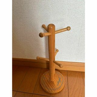 アクセサリースタンド　ミスタードーナツ　トムとジェリー　木製(日用品/生活雑貨)