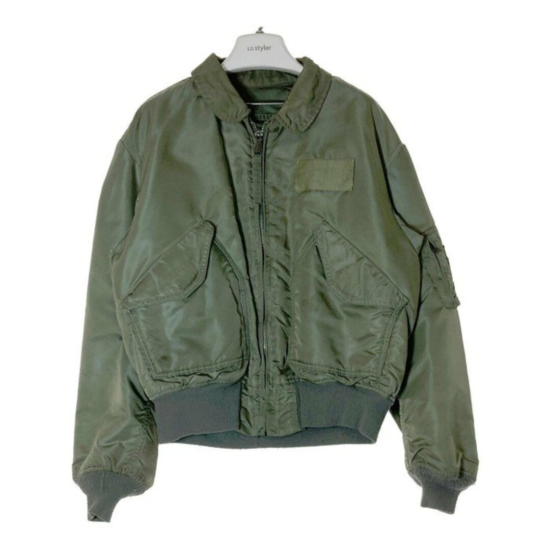 ALPHA INDUSTRIES(アルファインダストリーズ)の★ALPHA INDUSTRIES アルファインダストリーズ J-23230A CWU-45P フライトジャケット IDEALジッパー カーキ sizeL メンズのジャケット/アウター(フライトジャケット)の商品写真