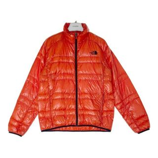 ザノースフェイス(THE NORTH FACE)の★THE NORTH FACE ノースフェイス ND18174 LIGHT HEAT JACKET ライト ヒート ダウン ジャケット オレンジ sizeXL(ダウンジャケット)