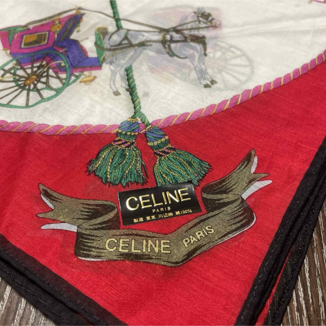 celine(セリーヌ)のセリーヌ  ハンカチ レディースのファッション小物(ハンカチ)の商品写真