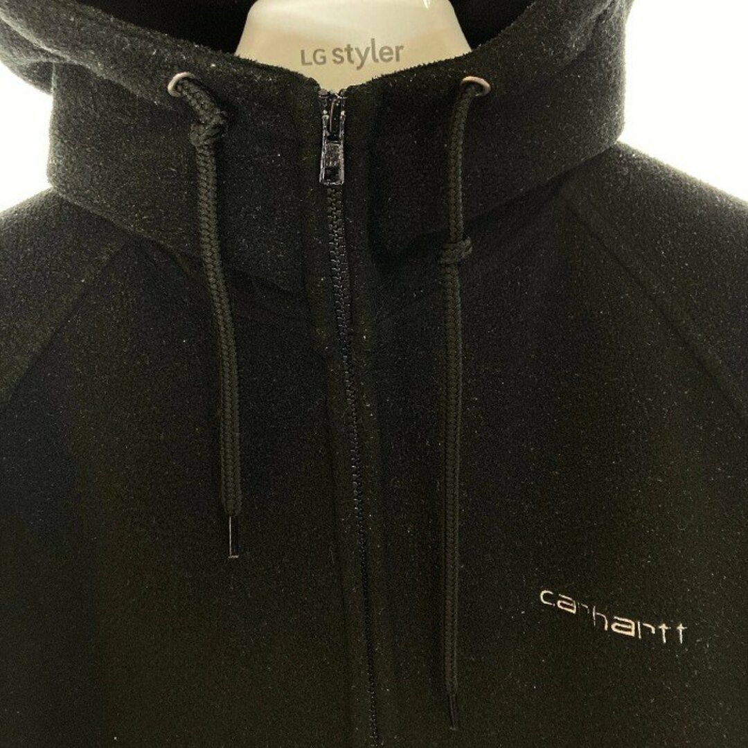 carhartt(カーハート)の★Carhartt カーハート フリース パーカー ブラック sizeL メンズのトップス(パーカー)の商品写真