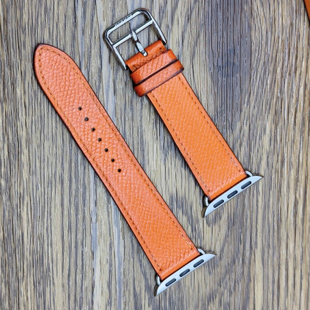 Apple(アップル)の1792 Apple Watch エルメス　オレンジ　エプソン　HERMES レディースのファッション小物(腕時計)の商品写真