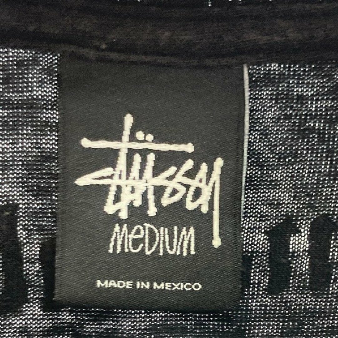 STUSSY(ステューシー)の★STUSSY ステューシー × Medicine Show プリント Tシャツ ブラック sizeM メンズのトップス(Tシャツ/カットソー(半袖/袖なし))の商品写真