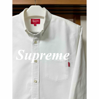 Supreme - ✨極美品✨Supreme シュプリーム Oxford shirt 白