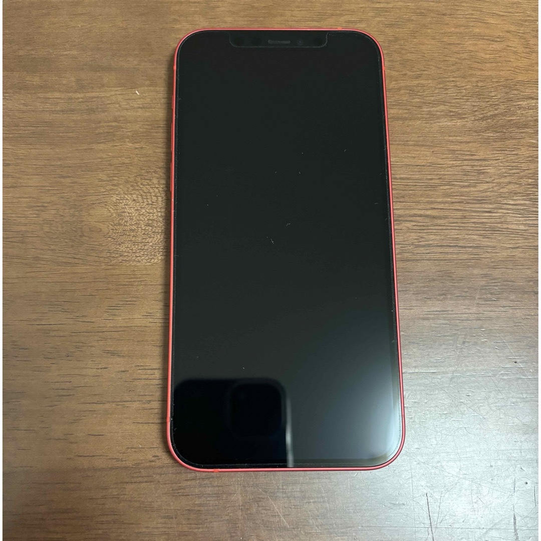 Apple(アップル)のiPhone12 RED 128GB スマホ/家電/カメラのスマートフォン/携帯電話(スマートフォン本体)の商品写真