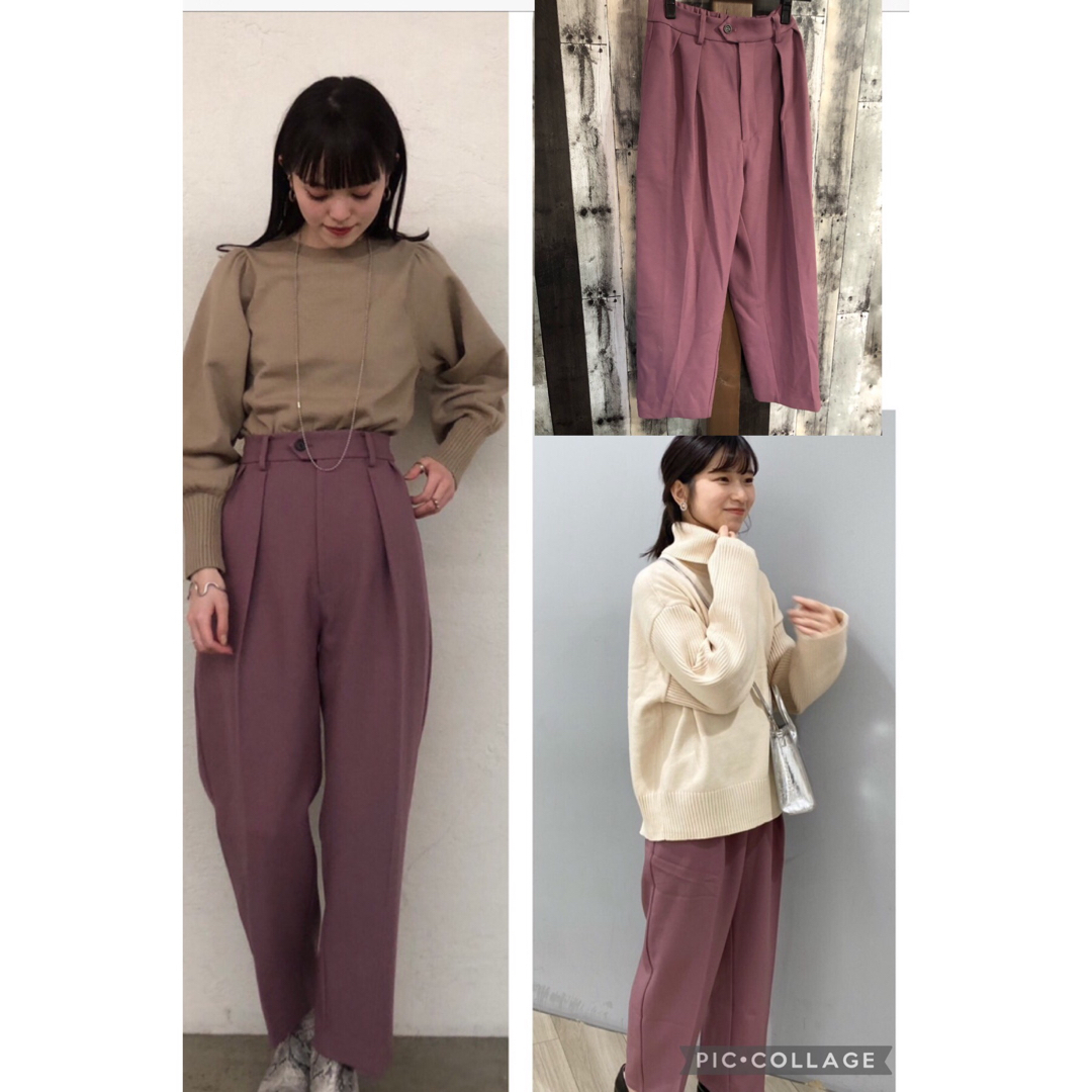 mystic(ミスティック)のmystic＊ダブルタックコクーンパンツ＊サイズ2 レディースのパンツ(その他)の商品写真