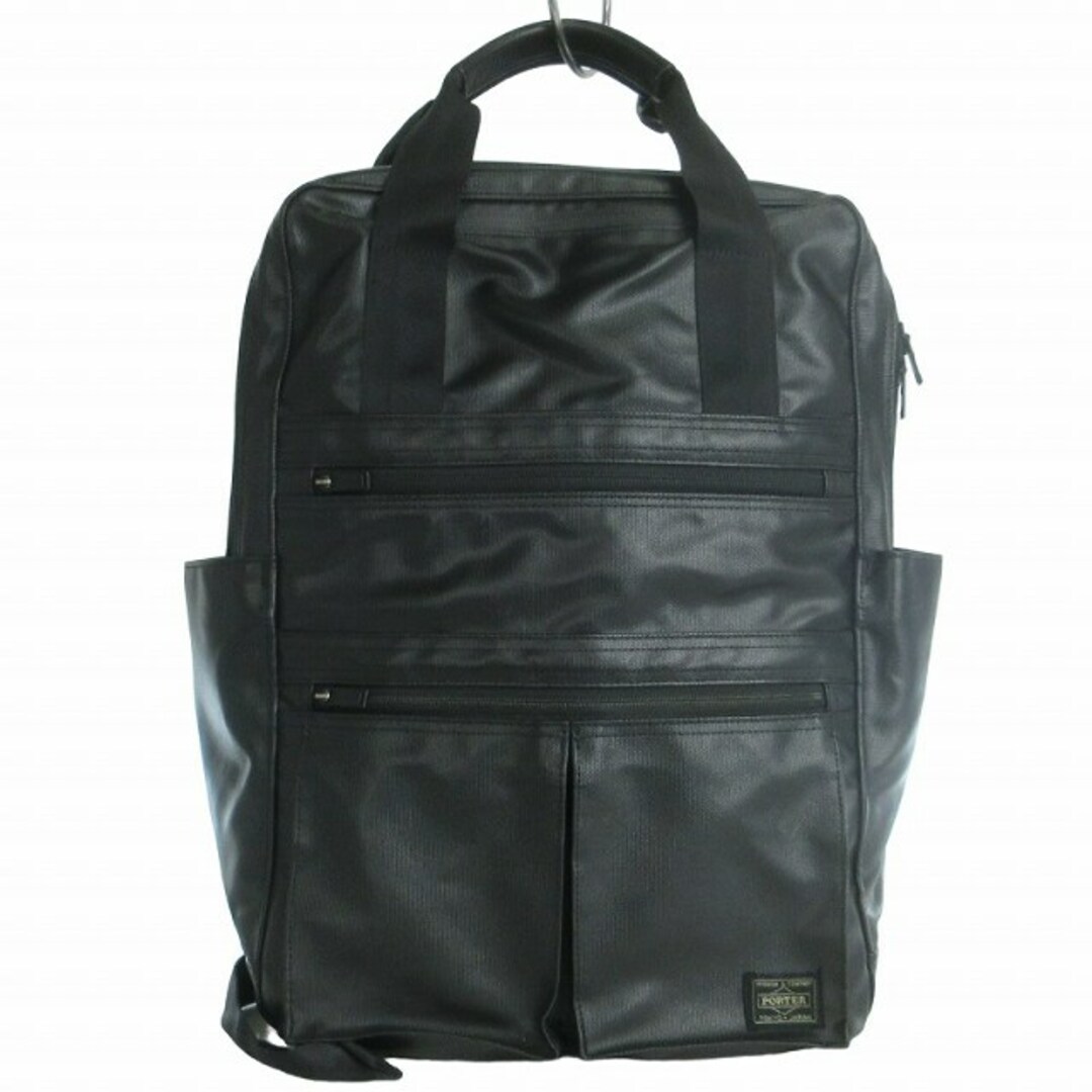 PORTER(ポーター)のポーター 東急ハンズ限定 ストレージ リュック バックパック デイパック 黒 メンズのバッグ(バッグパック/リュック)の商品写真