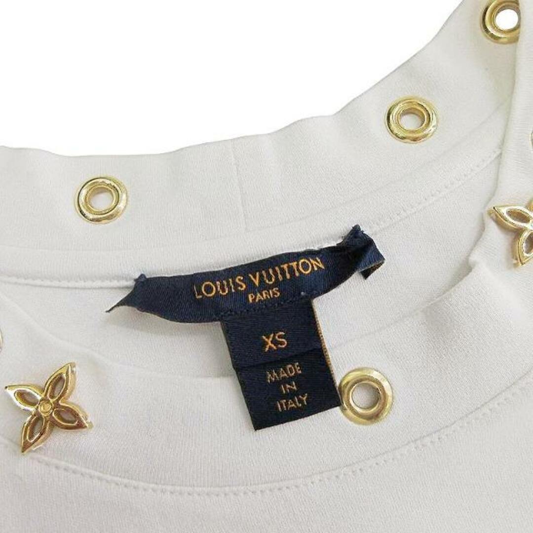 LOUIS VUITTON(ルイヴィトン)のルイヴィトン サイドストラップTシャツ カットソー 半袖 ロゴ 白 XS レディースのトップス(Tシャツ(半袖/袖なし))の商品写真