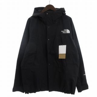 ザノースフェイス(THE NORTH FACE)のザノースフェイス タグ付き マウンテンライトジャケット パーカー 黒 L(マウンテンパーカー)