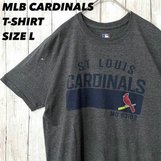 メジャーリーグベースボール(MLB)のアメリカ古着　MLB CARDINALS カージナルスプリントTシャツ　サイズL(Tシャツ/カットソー(半袖/袖なし))