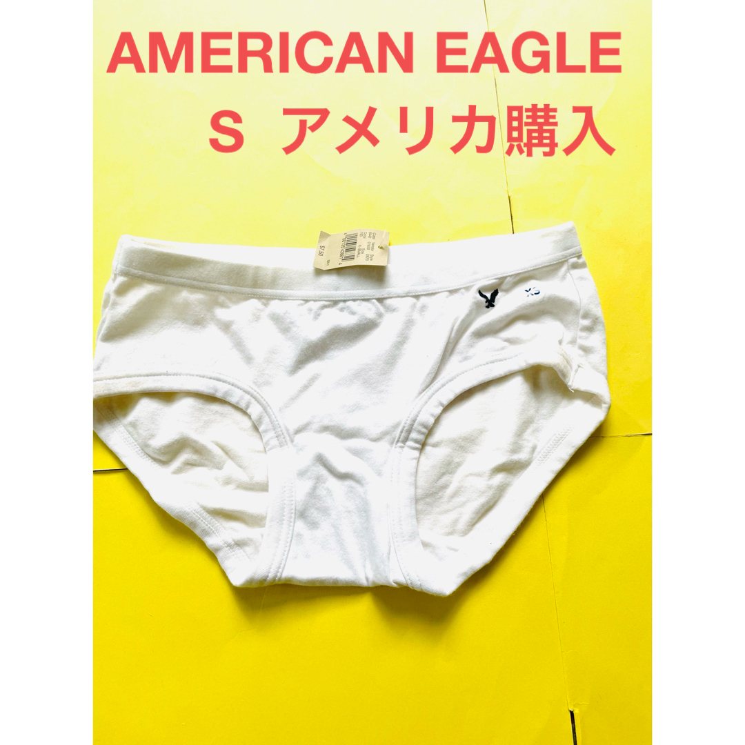 American Eagle(アメリカンイーグル)のAMERICAN EAGLE 未使用　ショーツ　下着　白　S アメリカンイーグル レディースの下着/アンダーウェア(ショーツ)の商品写真