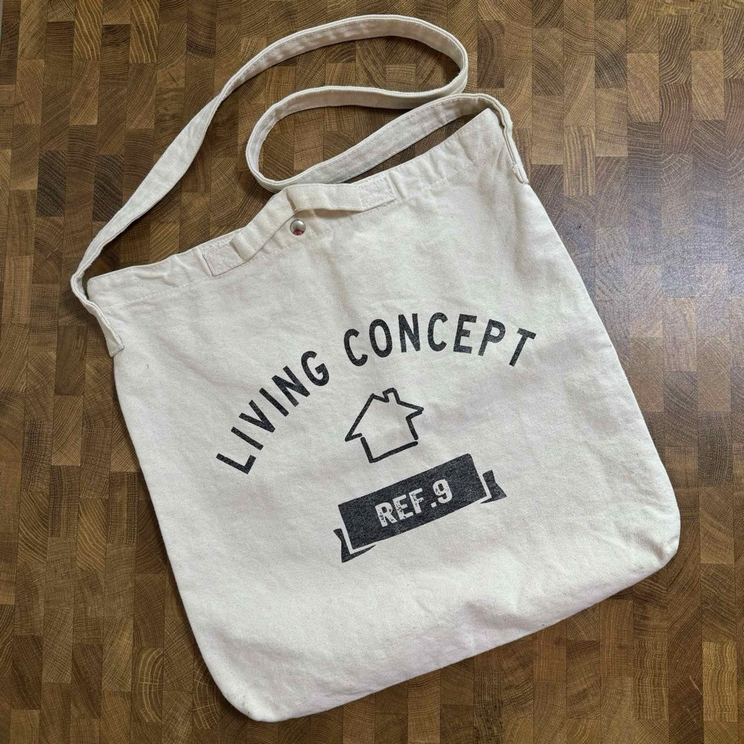 LIVING CONCEPT REF.9 コットンショルダーバッグ レディースのバッグ(ショルダーバッグ)の商品写真