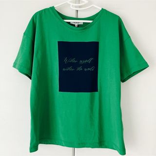 インディヴィ(INDIVI)の【新品】INDIVI  接触冷感コットンTシャツ(Tシャツ(半袖/袖なし))