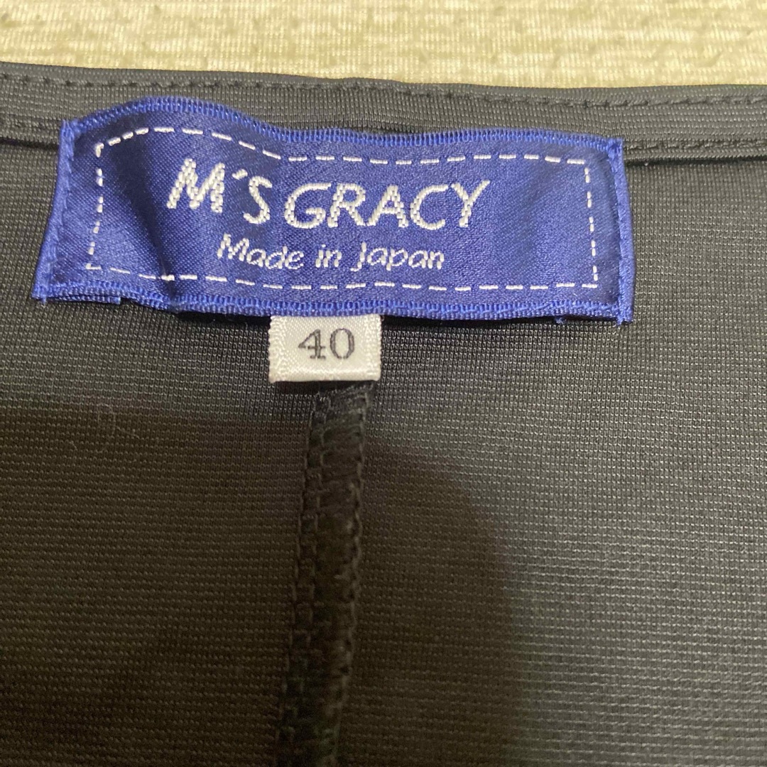 M'S GRACY(エムズグレイシー)のエムズグレイシー　リボンレースチュニック レディースのトップス(チュニック)の商品写真