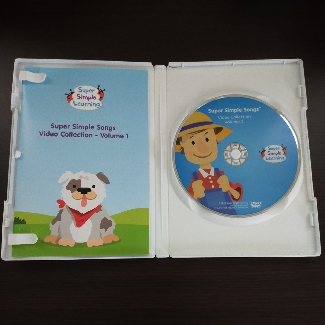 スーパー シンプル ソングス ビデオコレクション 1 DVD 子ども 英語 エンタメ/ホビーのDVD/ブルーレイ(キッズ/ファミリー)の商品写真