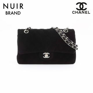 シャネル(CHANEL)のシャネル CHANEL 23番台 ダブルフラップ チェーン ベロア ショルダーバッグ(ショルダーバッグ)