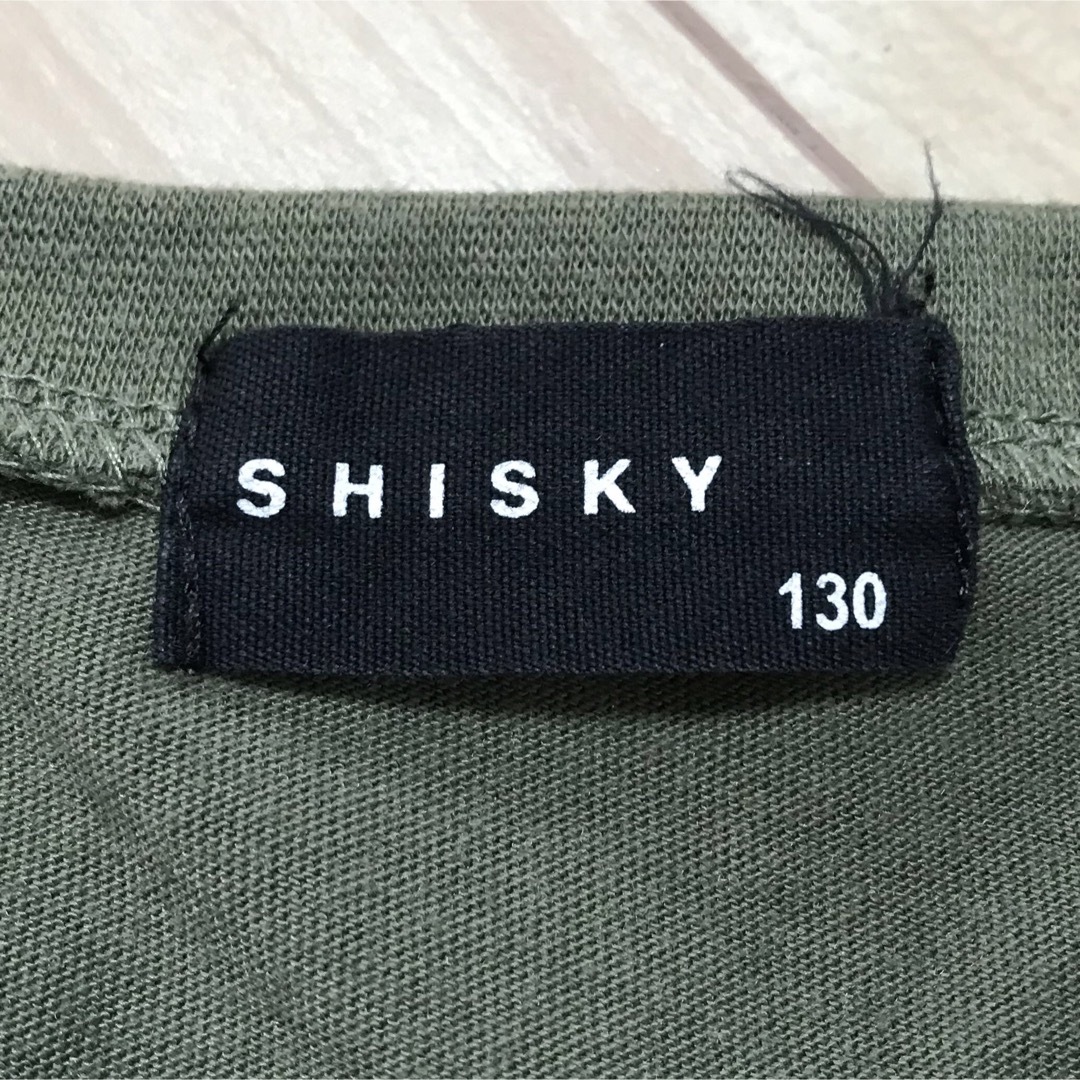 ShISKY(シスキー)の130cm   ノースリーブトップス　タンクトップ キッズ/ベビー/マタニティのキッズ服女の子用(90cm~)(Tシャツ/カットソー)の商品写真